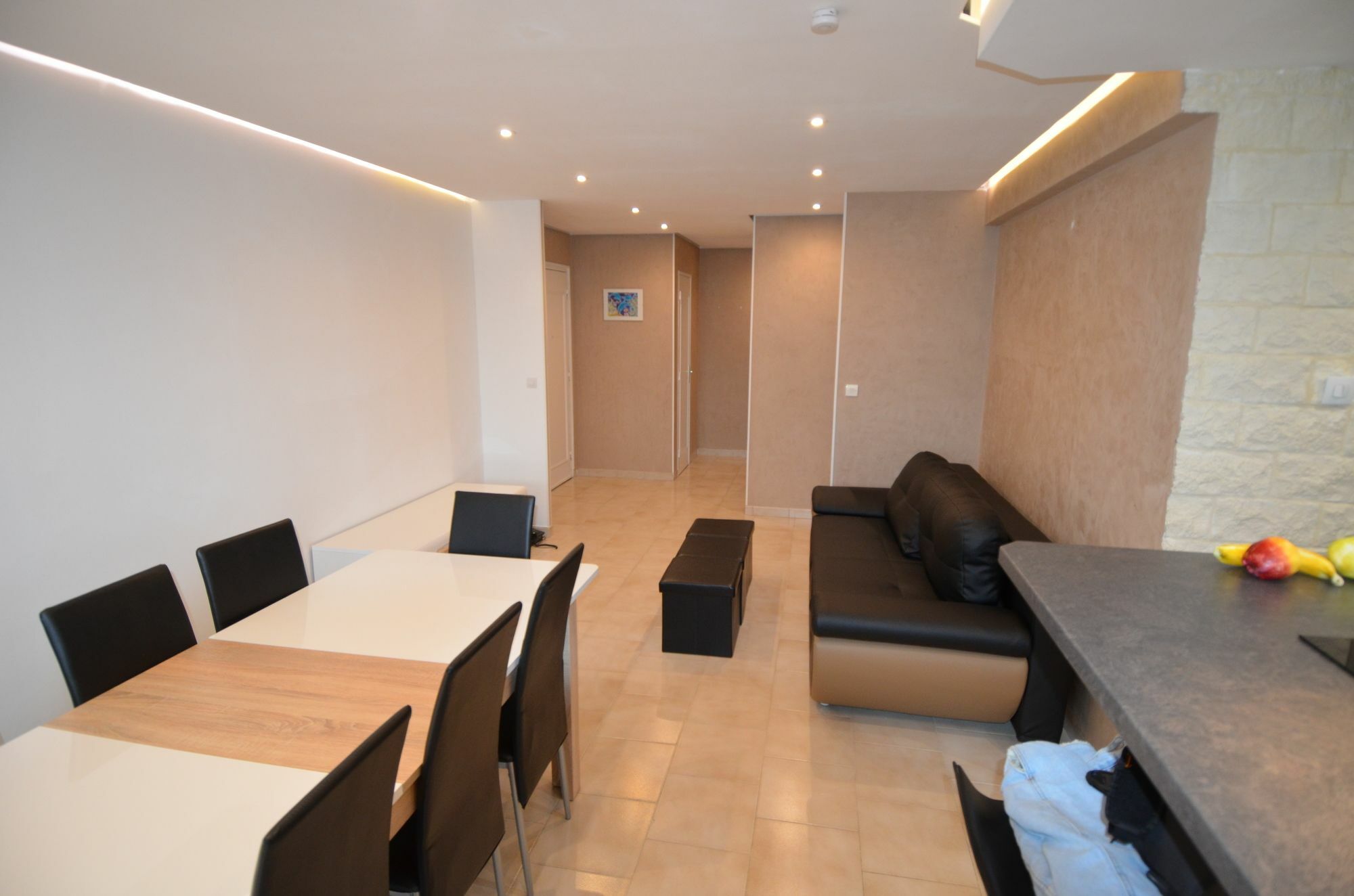 Appartement Rooftop 8 Personnes Grande Terrasse Avec Parking Quartier Aeroport Nizza Exterior foto